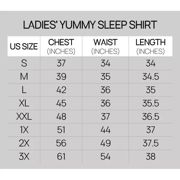 Real Essentials Ladies Yummy SS Henley NightshirtPlus Size Set 12