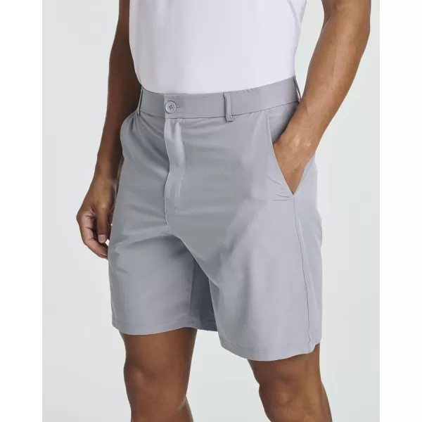 Real Essentials Mens 7 Golf ShortsSet 7