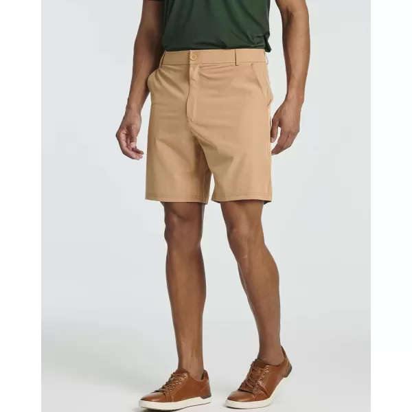 Real Essentials Mens 7 Golf ShortsSet 8