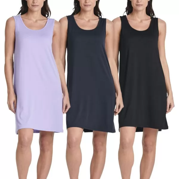 Real Essentials Ladies Yummy Tank NightshirtSet 3