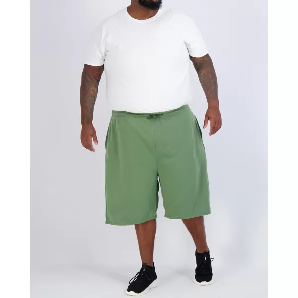 Real Essentials 3 Pack Mens 9quot Fleece Casual Lounge Athletic ShortsRegular ampamp BigTall SizesSet 9