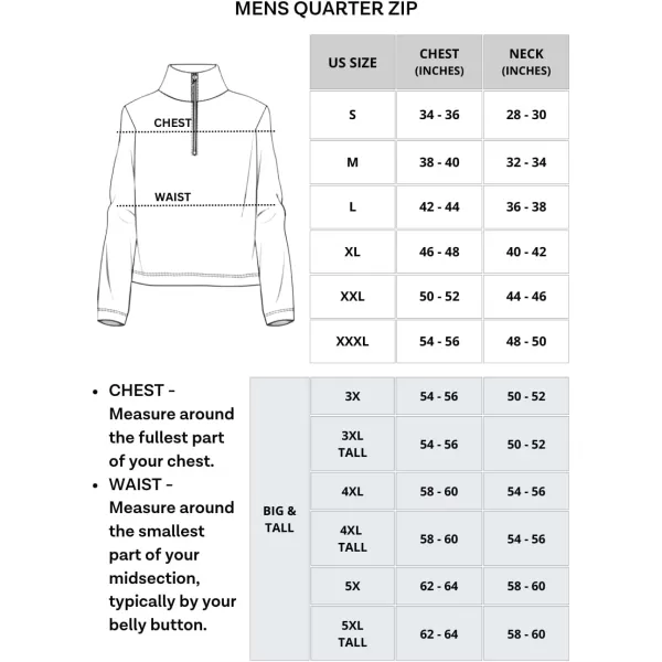 Real Essentials 3 Pack Mens DryFit Active Quarter Zip Long Sleeve Athletic Performance Pullover Available In Big ampamp TallSet C