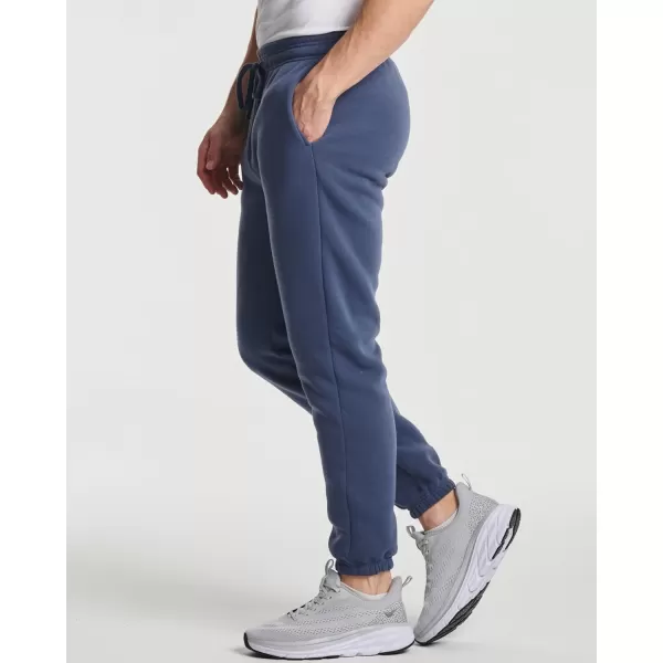 Real Essentials 3 Pack Mens Fleece Elastic Bottom Jogger Sweatpants with Pockets Available in Big ampamp TallSet 3
