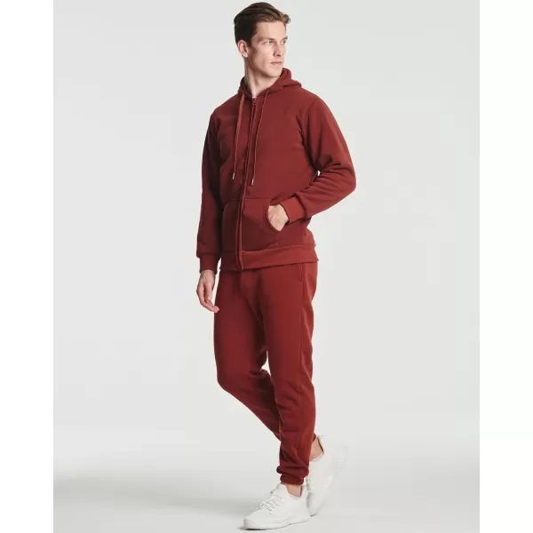 Real Essentials 3 Pack Mens Fleece Elastic Bottom Jogger Sweatpants with Pockets Available in Big ampamp TallSet 7