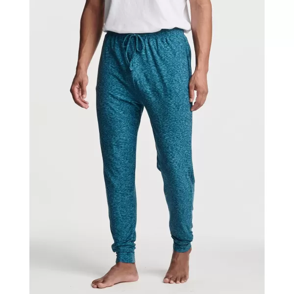 Real Essentials 3 Pack Mens Soft Lounge Sleep Joggers  Pajama Pants Drawstring ampamp Pockets Available in Big ampamp TallSet 3
