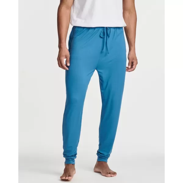 Real Essentials 3 Pack Mens Soft Lounge Sleep Joggers  Pajama Pants Drawstring ampamp Pockets Available in Big ampamp TallSet 6