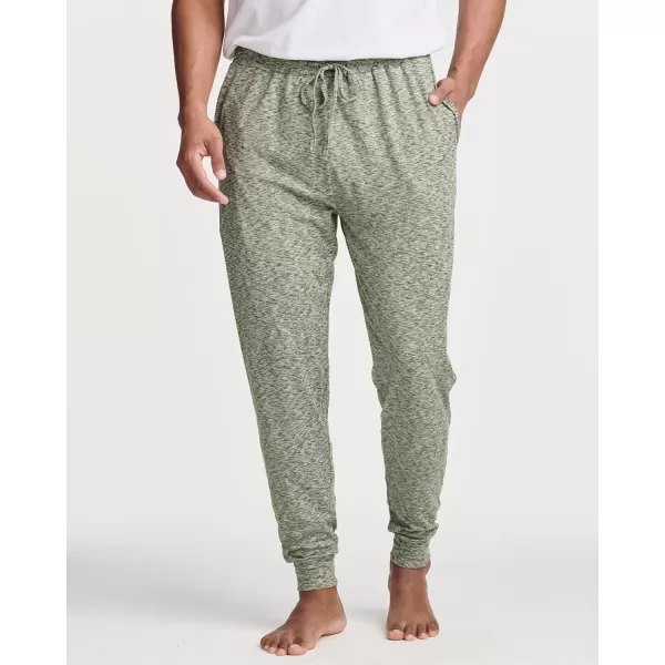 Real Essentials 3 Pack Mens Soft Lounge Sleep Joggers  Pajama Pants Drawstring ampamp Pockets Available in Big ampamp TallSet 7