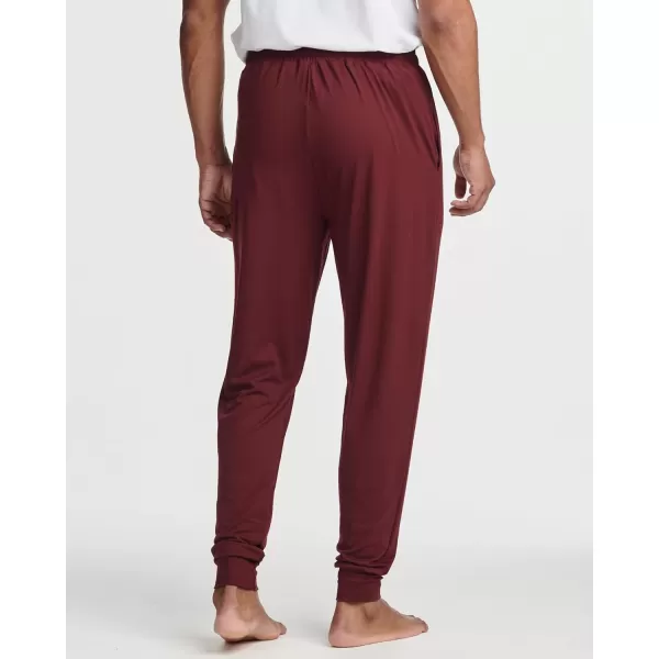 Real Essentials 3 Pack Mens Soft Lounge Sleep Joggers  Pajama Pants Drawstring ampamp Pockets Available in Big ampamp TallSet 9
