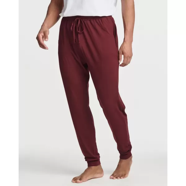 Real Essentials 3 Pack Mens Soft Lounge Sleep Joggers  Pajama Pants Drawstring ampamp Pockets Available in Big ampamp TallSet 9