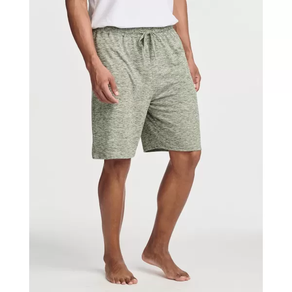 Real Essentials 3 Pack Mens Soft Pajama Shorts with Drawstring ampamp Pockets 4Way Stretch ampamp Wicking Available In Big ampamp TallSet 7