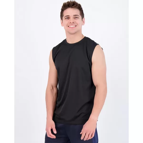 Real Essentials 5 Pack Mens Mesh Active Athletic Tech Tank Top  Workout ampamp Training Activewear Available in Big ampamp TallSet 6