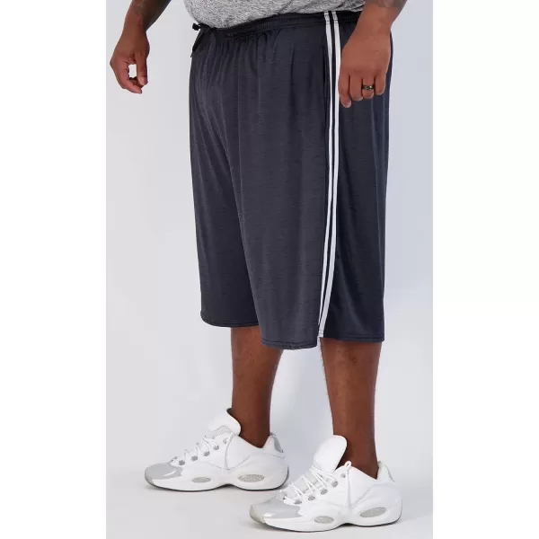 Real Essentials Mens Big ampamp Tall 3Pack Dry Fit ampamp Mesh Active Athletic Perfomance Shorts 3X5XDry Fitset G
