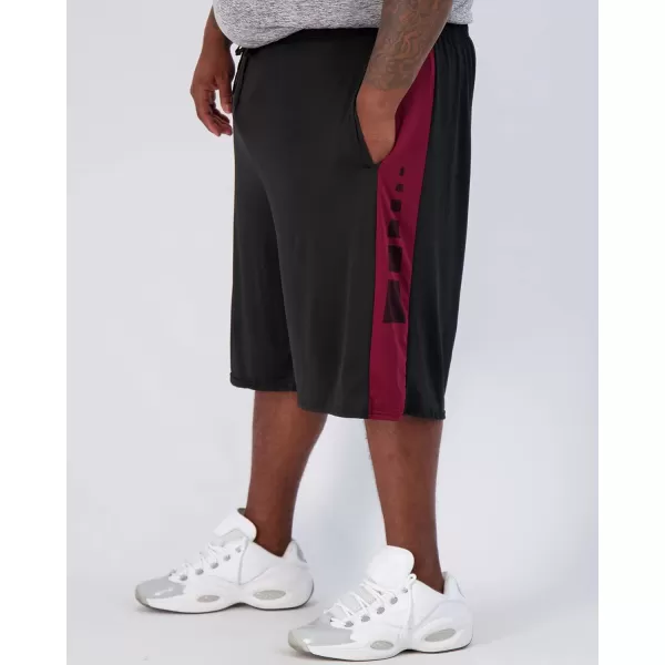 Real Essentials Mens Big ampamp Tall 3Pack Dry Fit ampamp Mesh Active Athletic Perfomance Shorts 3X5XDry Fitset a