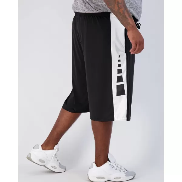 Real Essentials Mens Big ampamp Tall 3Pack Dry Fit ampamp Mesh Active Athletic Perfomance Shorts 3X5XDry Fitset a
