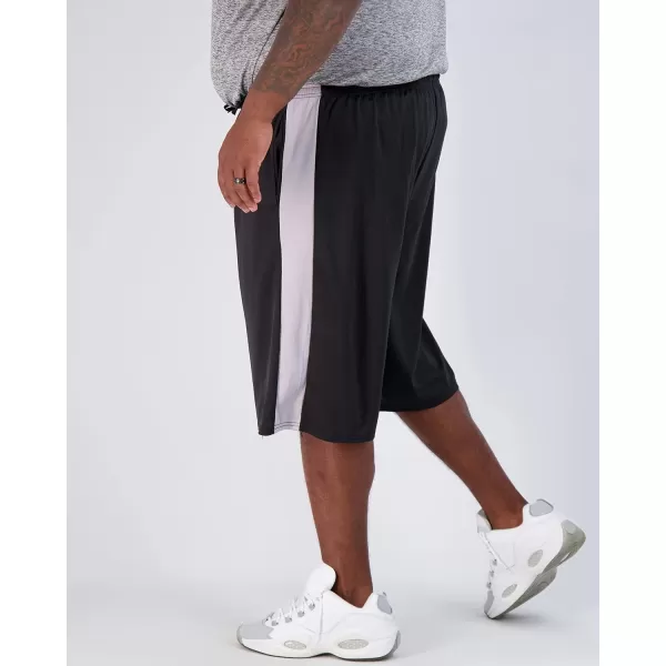 Real Essentials Mens Big ampamp Tall 3Pack Dry Fit ampamp Mesh Active Athletic Perfomance Shorts 3X5XMeshset H