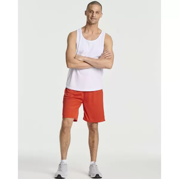 Real Essentials 3 Pack Mens 2 in 1 DryFit 7quot Running Workout Gym Shorts with Compression Liner Available in Big ampamp TallSet 4