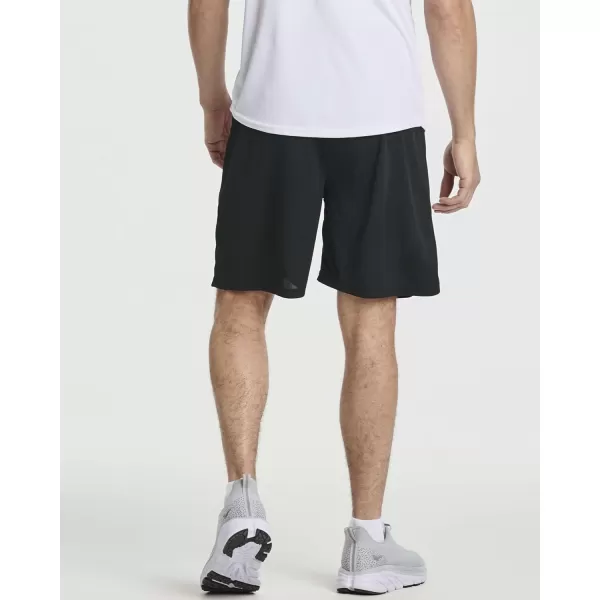 Real Essentials 3 Pack Mens 2 in 1 DryFit 7quot Running Workout Gym Shorts with Compression Liner Available in Big ampamp TallSet 4
