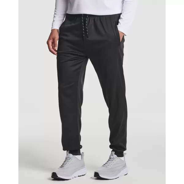 Real Essentials 3 Pack Mens Tech Mesh Active Athletic Casual Jogger Sweatpants with PocketsAvailable in Big ampamp TallSet 2