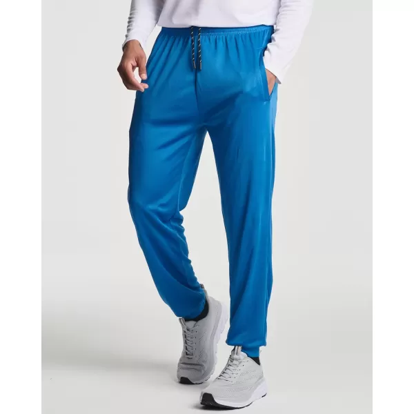 Real Essentials 3 Pack Mens Tech Mesh Active Athletic Casual Jogger Sweatpants with PocketsAvailable in Big ampamp TallSet 4