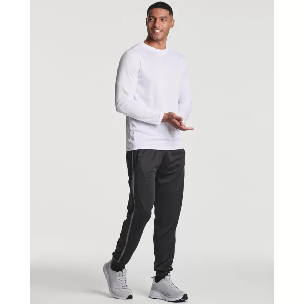 Real Essentials 3 Pack Mens Tech Mesh Active Athletic Casual Jogger Sweatpants with PocketsAvailable in Big ampamp TallSet 6