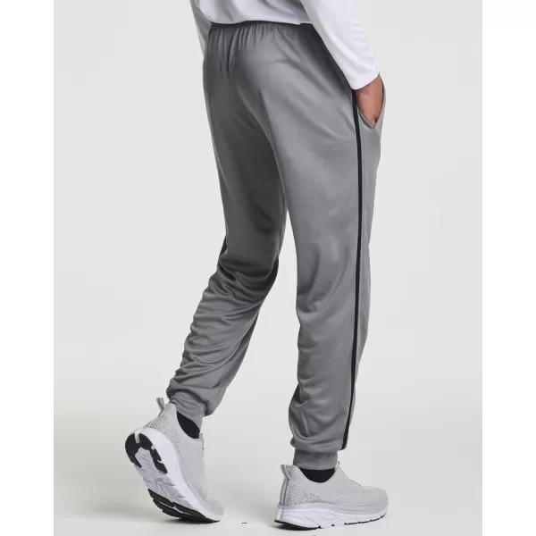 Real Essentials 3 Pack Mens Tech Mesh Active Athletic Casual Jogger Sweatpants with PocketsAvailable in Big ampamp TallSet 6