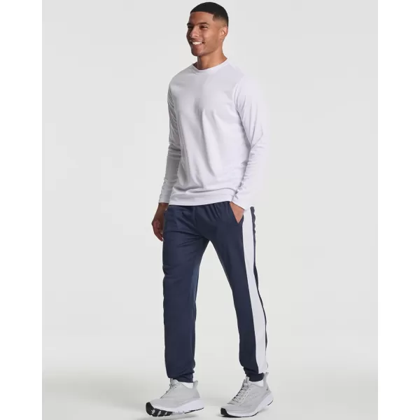 Real Essentials 3 Pack Mens Tech Mesh Active Athletic Casual Jogger Sweatpants with PocketsAvailable in Big ampamp TallSet 7