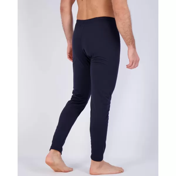 Real Essentials 3 Pack Mens Thermal Underwear Base Layer Fleece Lined Pants with Fly  Long John BottomBig ampamp TallSet D