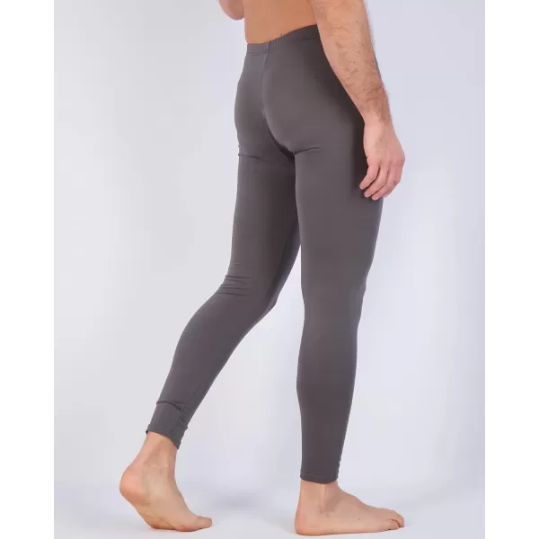 Real Essentials 3 Pack Mens Thermal Underwear Base Layer Fleece Lined Pants with Fly  Long John BottomBig ampamp TallSet H