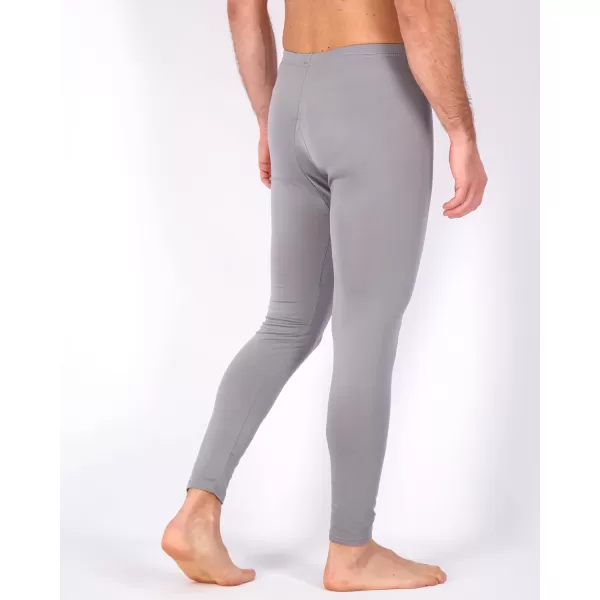 Real Essentials 3 Pack Mens Thermal Underwear Base Layer Fleece Lined Pants with Fly  Long John BottomBig ampamp TallSet J