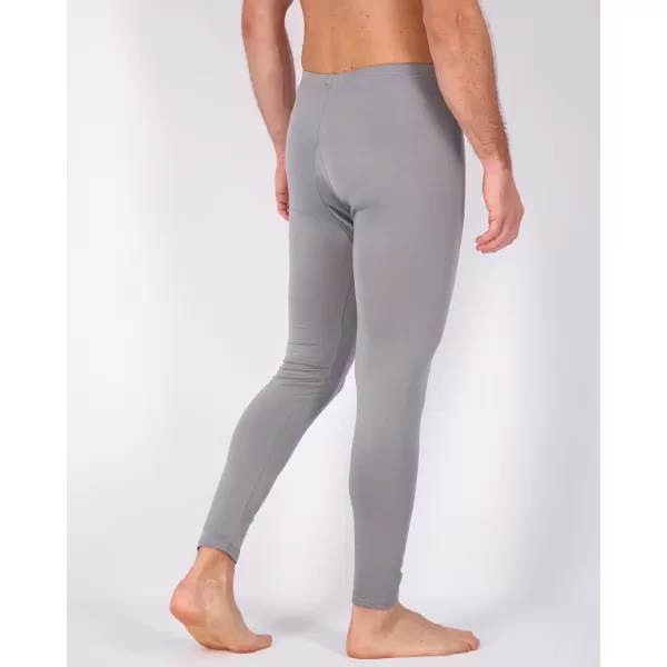 Real Essentials 3 Pack Mens Thermal Underwear Base Layer Fleece Lined Pants with Fly  Long John BottomBig ampamp TallSet a