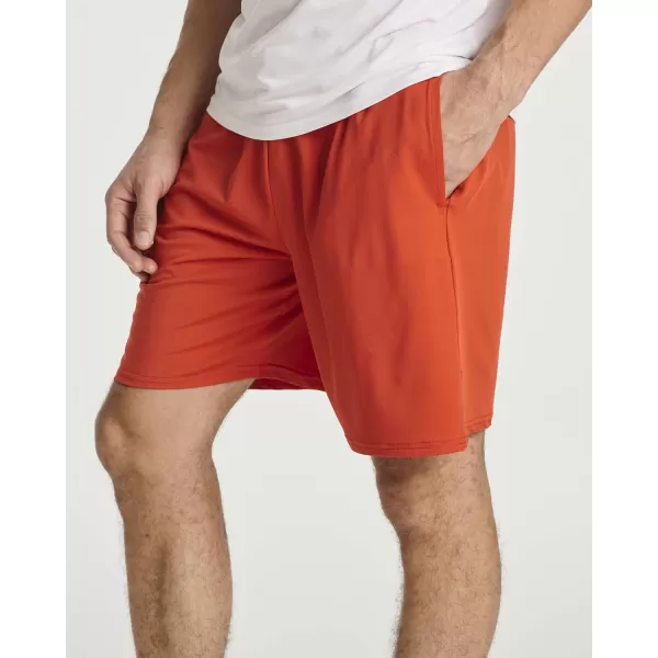 Real Essentials 5 Pack Mens DryFit 7quot Active Athletic Sweat Resistant Performance Workout Shorts Available in Big ampamp TallSet 2