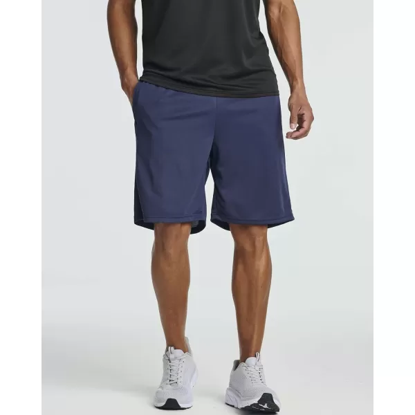 Real Essentials 5 Pack Mens Mesh Athletic Basketball Shorts Quick Dry Activewear with PocketsSet K
