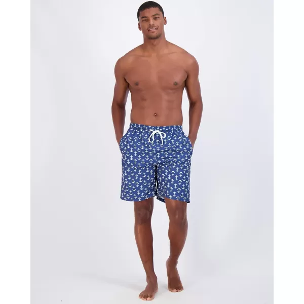 Real Essentials 3 Pack Mens 7quot QuickDry Swim Trunk with with Mesh Lining Available in Big ampamp TallSet 7