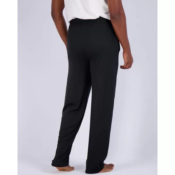 Real Essentials 3 Pack Mens Soft Pajama Lounge Pants with Drawstring ampamp Pockets  4Way Stretch ampamp WickingBig ampamp Tall S5XLSet 6