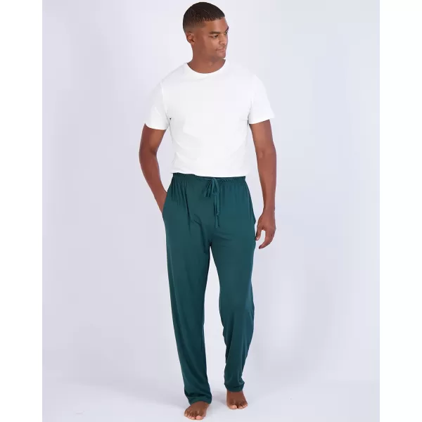 Real Essentials 3 Pack Mens Soft Pajama Lounge Pants with Drawstring ampamp Pockets  4Way Stretch ampamp WickingBig ampamp Tall S5XLSet 8