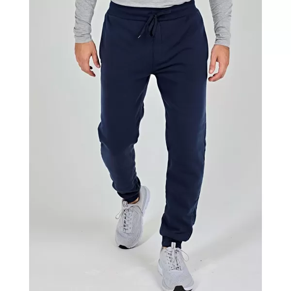 Real Essentials 3 Pack Mens Tech Fleece UltraSoft Jogger Athletic Sweatpants with Pockets Available in Big ampamp TallSet D
