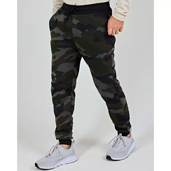 Real Essentials 3 Pack Mens Tech Fleece UltraSoft Jogger Athletic Sweatpants with Pockets Available in Big ampamp TallSet G