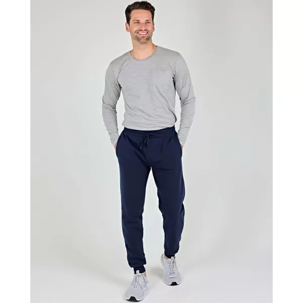 Real Essentials 3 Pack Mens Tech Fleece UltraSoft Jogger Athletic Sweatpants with Pockets Available in Big ampamp TallSet a