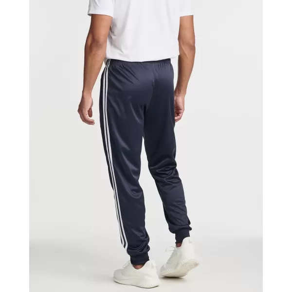 Real Essentials 3 Pack Mens Tricot Active Athletic Casual Jogger Fleece Lined Sweatpants Pockets Available in Big ampamp TallSet B