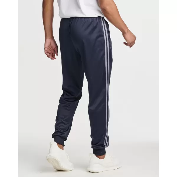 Real Essentials 3 Pack Mens Tricot Active Athletic Casual Jogger Fleece Lined Sweatpants Pockets Available in Big ampamp TallSet a