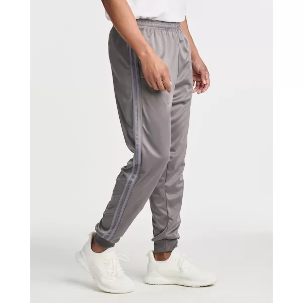 Real Essentials 3 Pack Mens Tricot Active Athletic Casual Jogger Fleece Lined Sweatpants Pockets Available in Big ampamp TallSet a