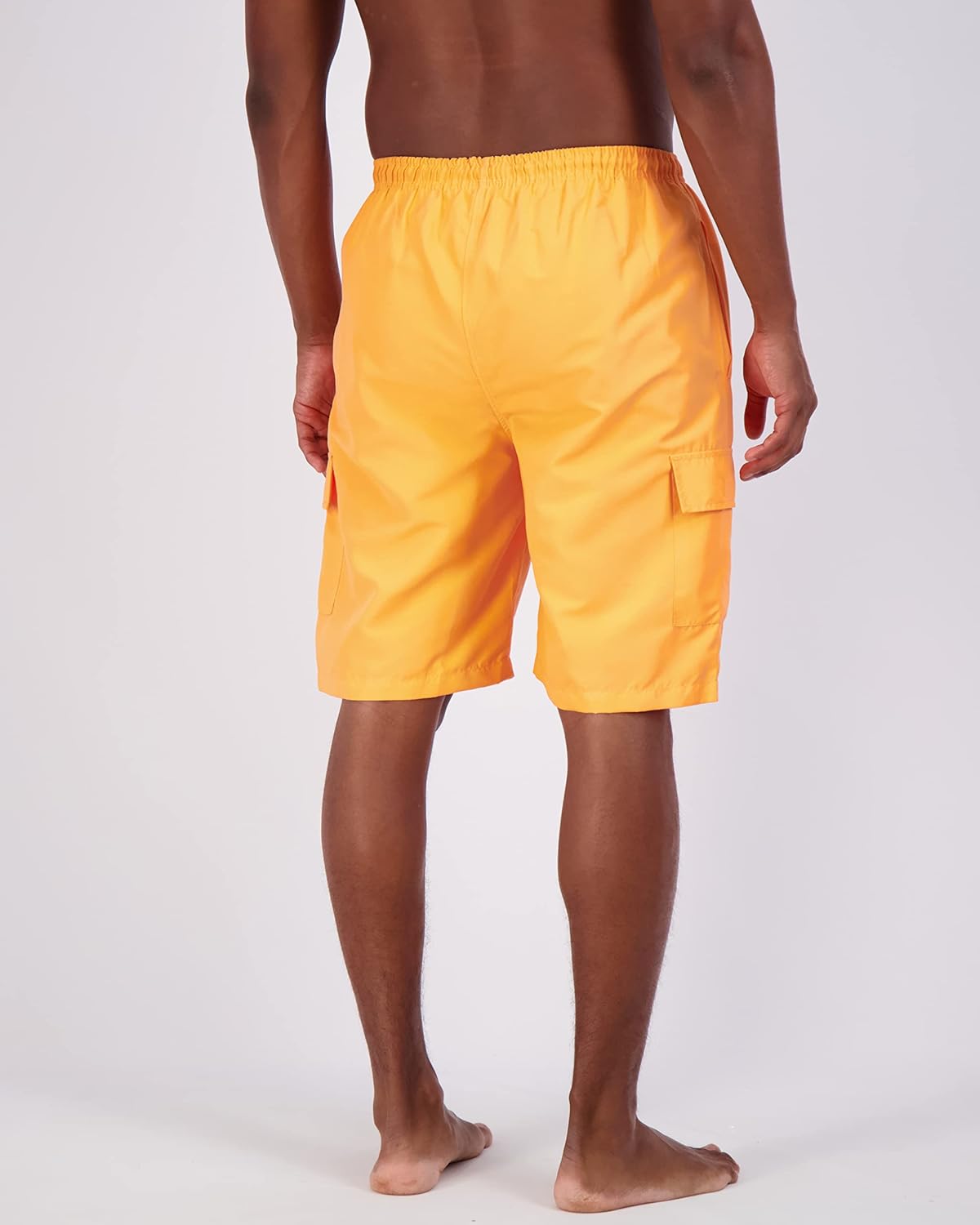 Real Essentials 3 Pack Mens Swim Trunks with Cargo Pockets ampamp Mesh Lining Available in Big ampamp TallSet 6