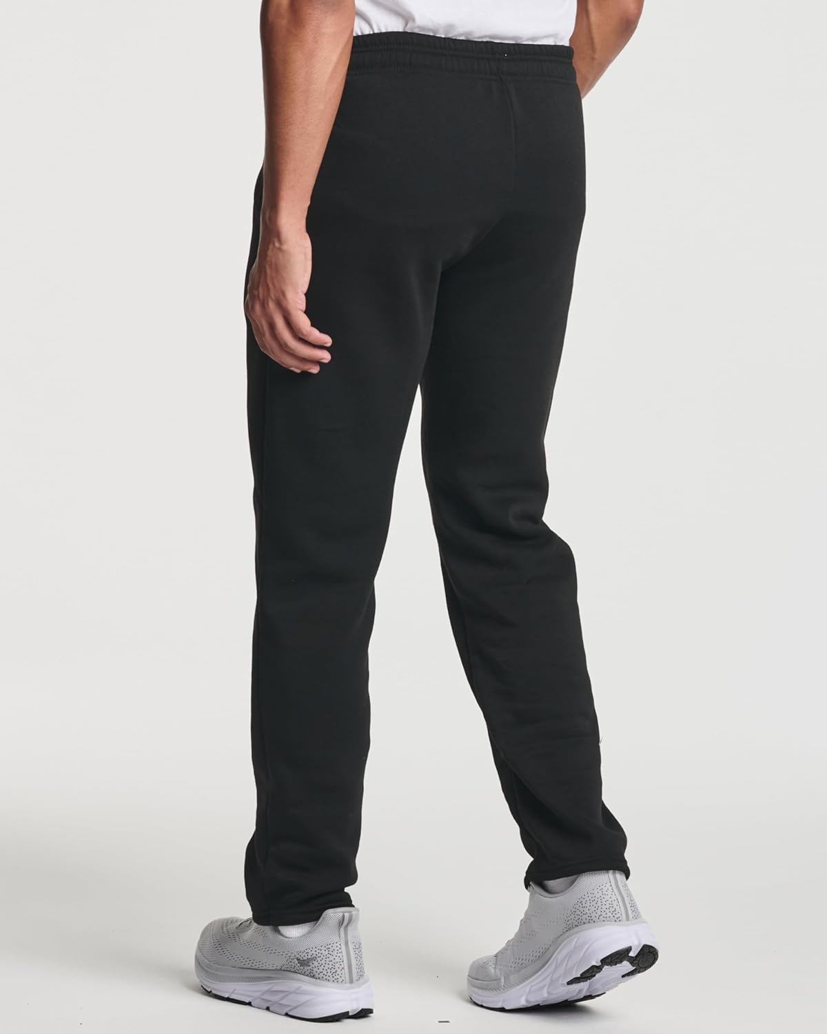 Real Essentials 3 Pack Mens Tech Fleece Athletic Casual Open Bottom Sweatpants with Pockets Available in Big ampamp TallSet 7