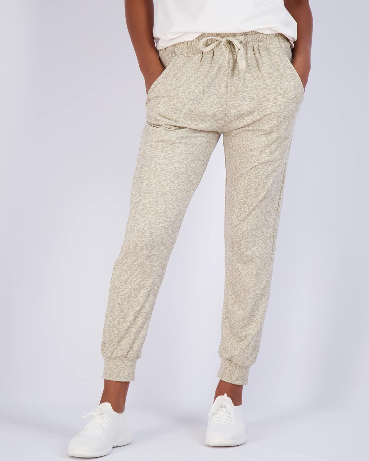 Real Essentials 3 Pack Womens UltraSoft Lounge Joggers Sweatpants Athletic Yoga Pants with Pockets Available in PlusSet 11