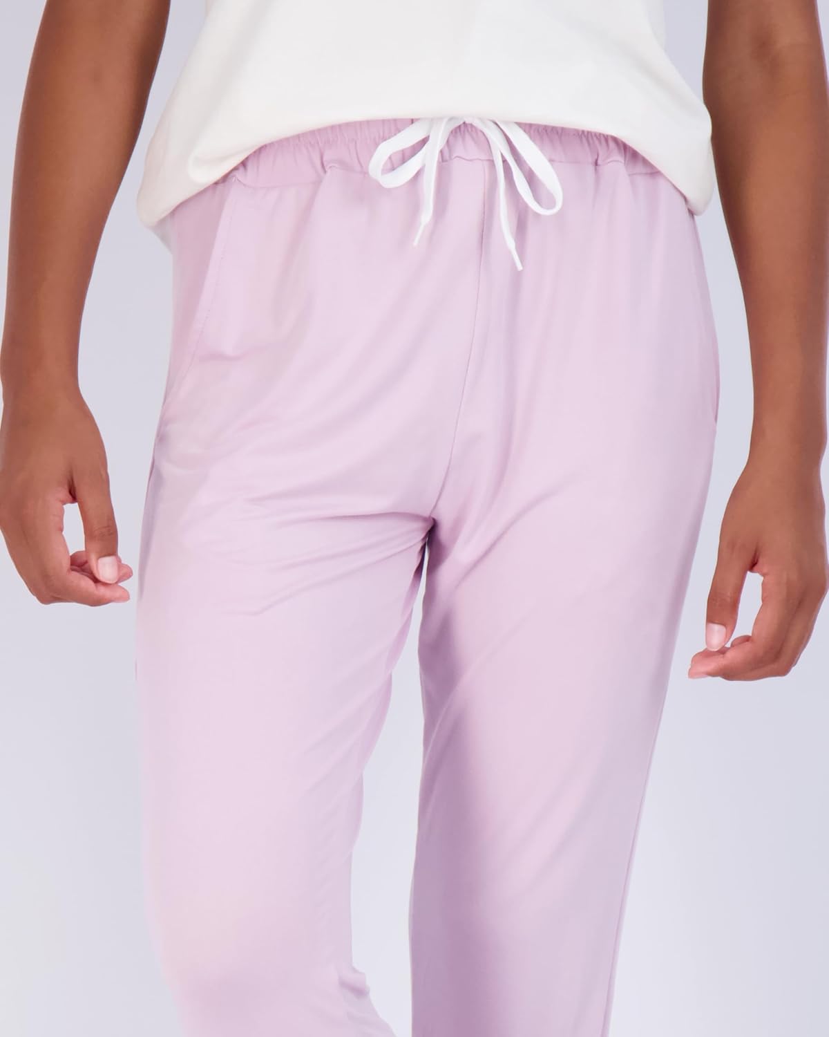 Real Essentials 3 Pack Womens UltraSoft Lounge Joggers Sweatpants Athletic Yoga Pants with Pockets Available in PlusSet 11
