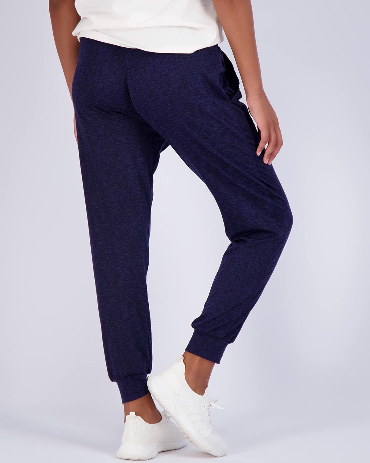 Real Essentials 3 Pack Womens UltraSoft Lounge Joggers Sweatpants Athletic Yoga Pants with Pockets Available in PlusSet 12