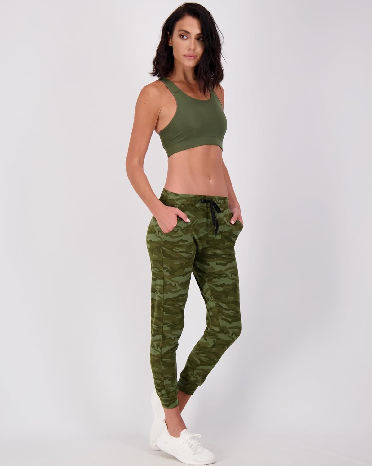 Real Essentials 3 Pack Womens UltraSoft Lounge Joggers Sweatpants Athletic Yoga Pants with Pockets Available in PlusSet 4