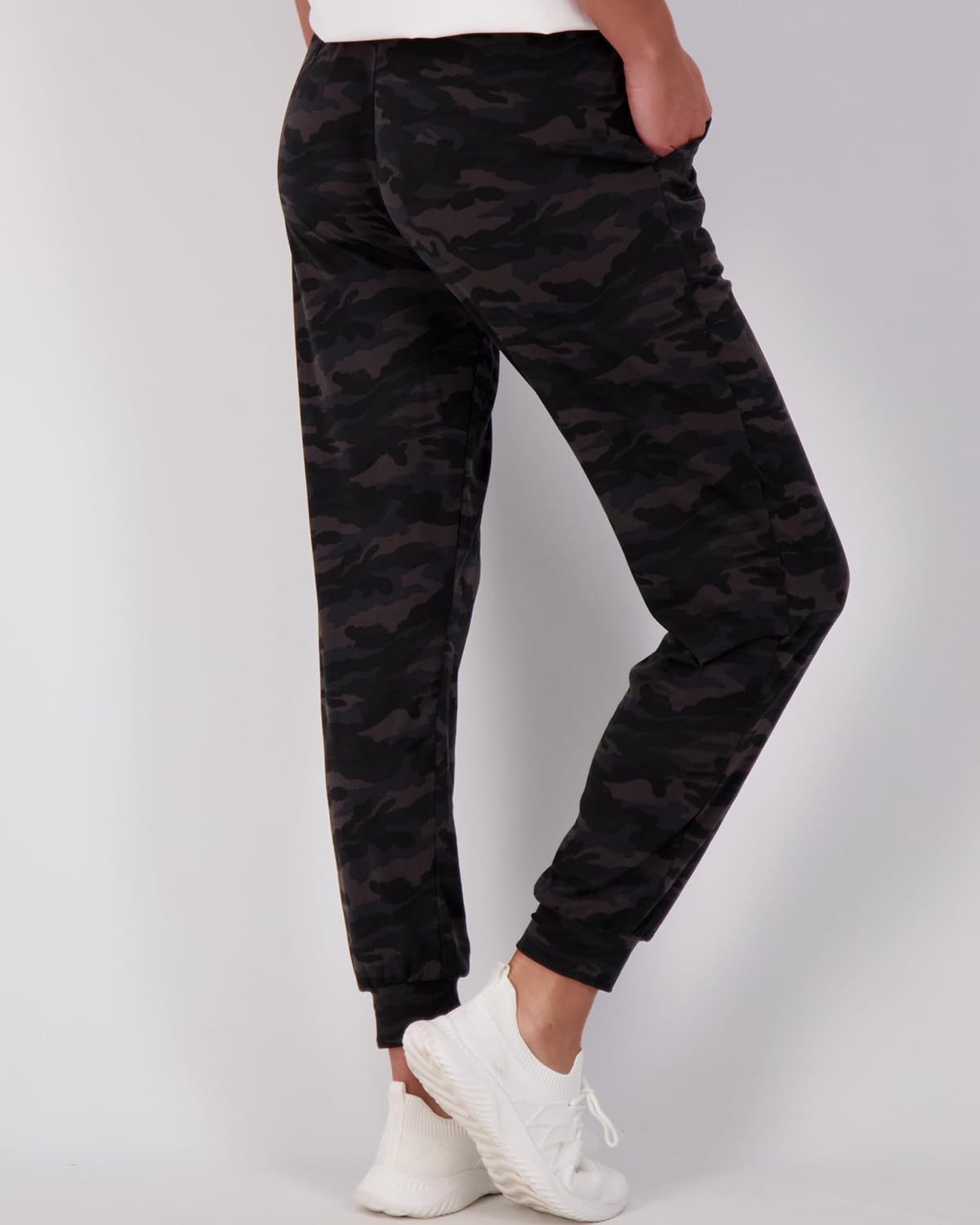 Real Essentials 3 Pack Womens UltraSoft Lounge Joggers Sweatpants Athletic Yoga Pants with Pockets Available in PlusSet 5