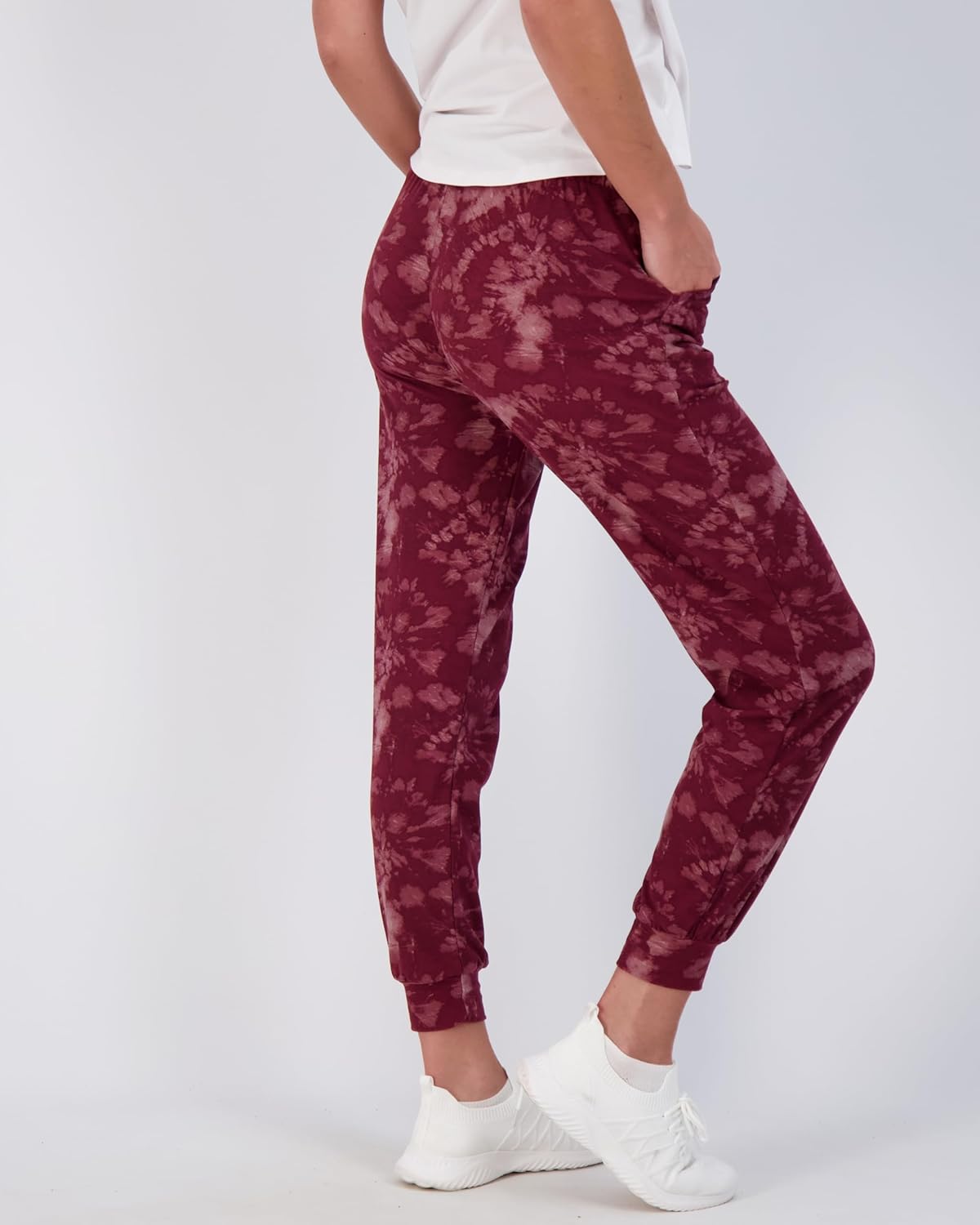 Real Essentials 3 Pack Womens UltraSoft Lounge Joggers Sweatpants Athletic Yoga Pants with Pockets Available in PlusSet 7