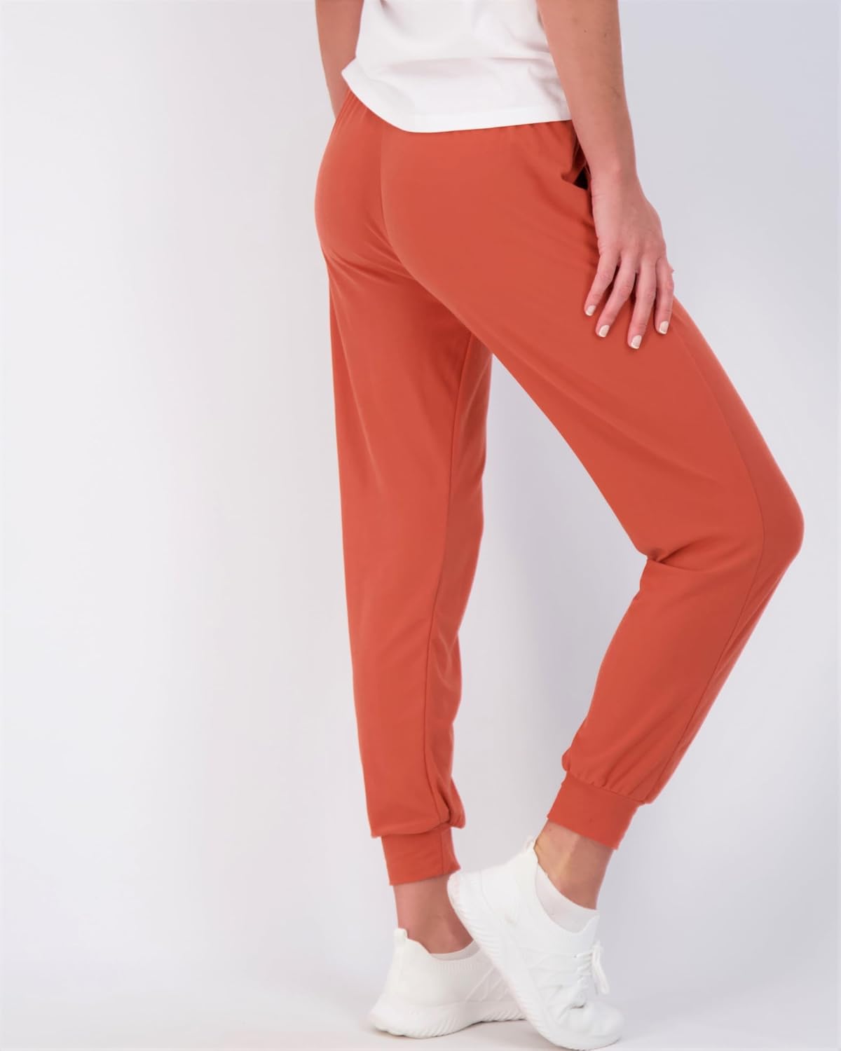 Real Essentials 3 Pack Womens UltraSoft Lounge Joggers Sweatpants Athletic Yoga Pants with Pockets Available in PlusSet 8